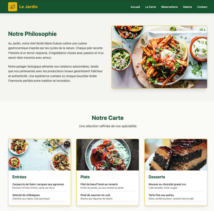 Restaurant Le Jardin